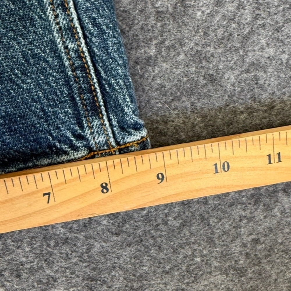 AYR The Secret Sauce Wide Leg Jeans Blue Medium Wash High Rise Made in LA 25S - Picture 7 of 12